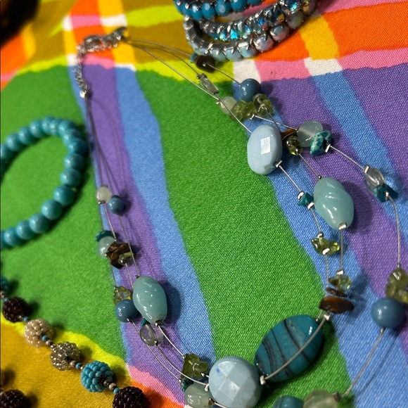 Bohemian girly punk jewelry lot - Picture 5 of 12